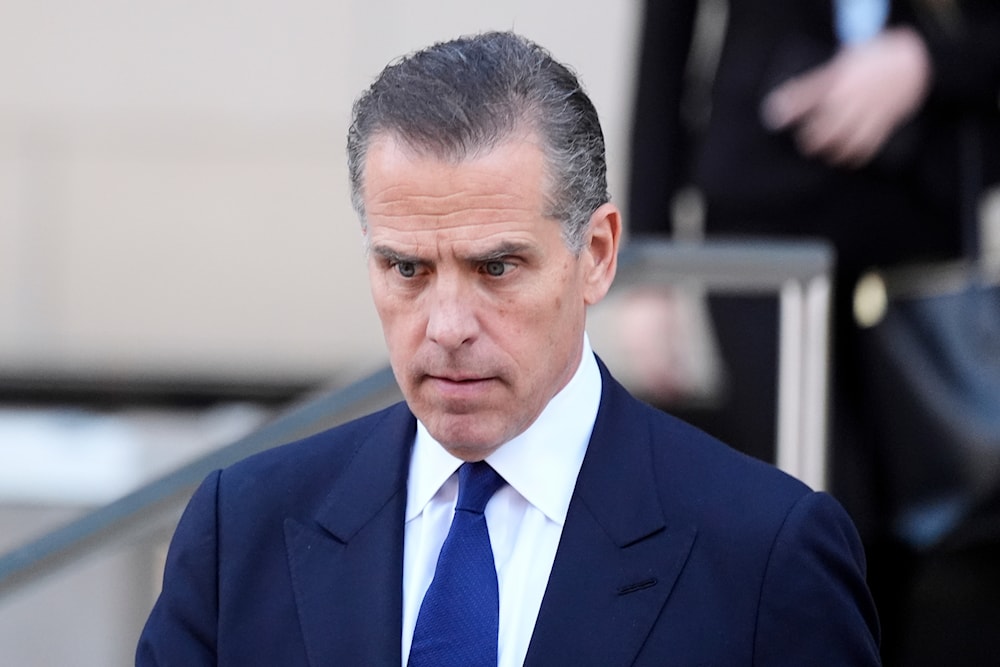 FILE - Hunter Biden leaves federal court, Sept. 5, 2024, in Los Angeles. (AP)