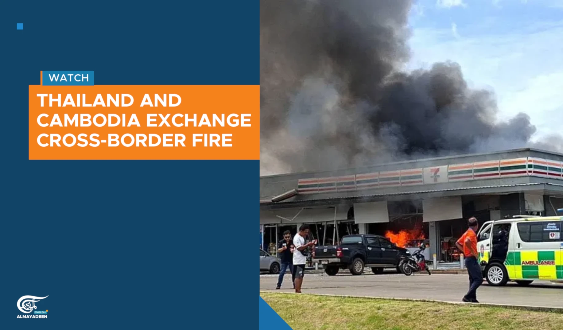 Thailand and Cambodia exchange cross-border fire