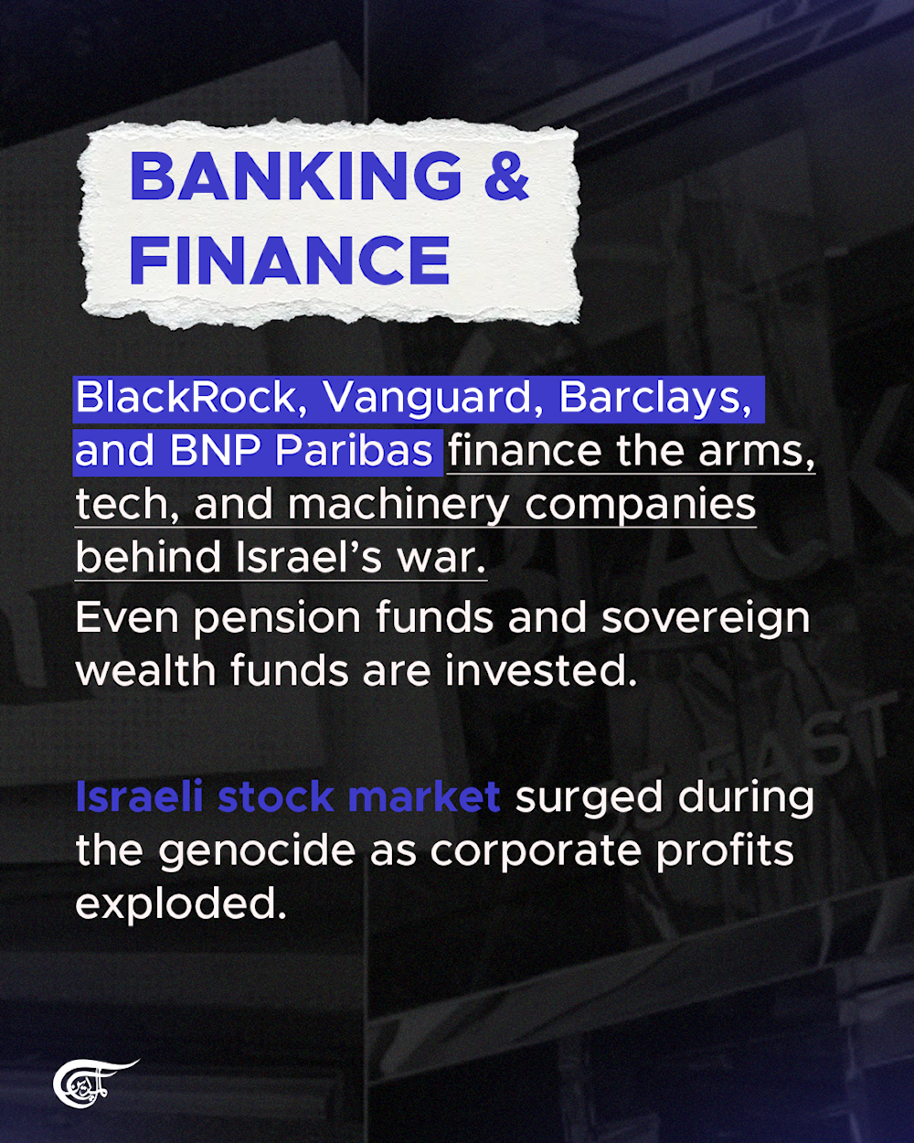 Who’s profiting from Gaza’s destruction?