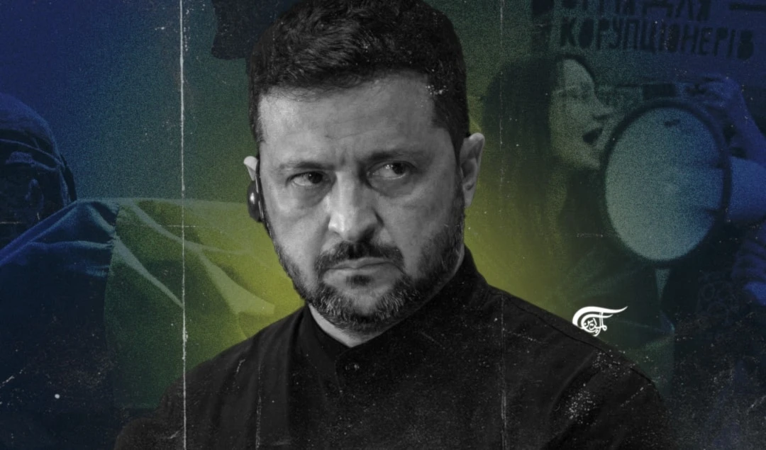 Ukrainians have a cautionary term for what is taking place today in their country, ‘Don't dig a hole for someone else, or you'll fall into it yourself.’ (Al Mayadeen English; Illustrated by Zeinab el-Hajj)