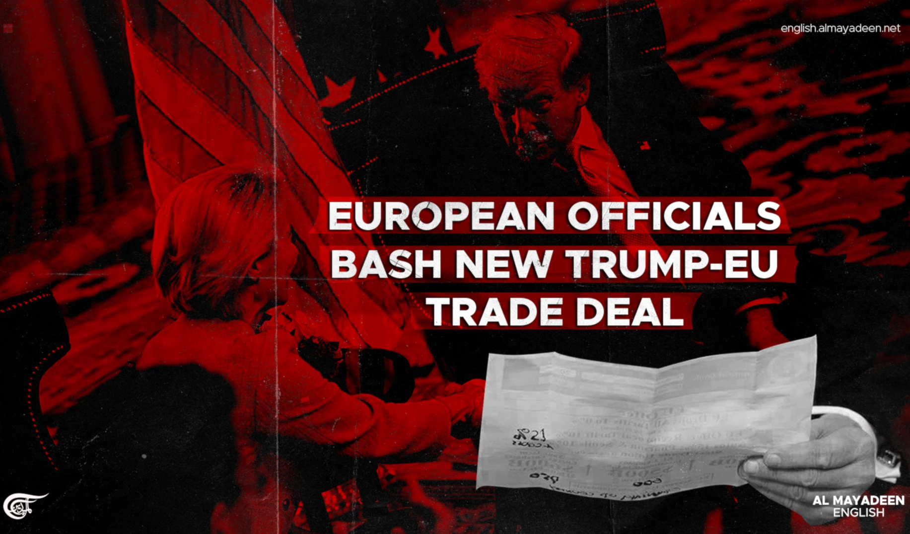 European officials bash new Trump-EU trade deal