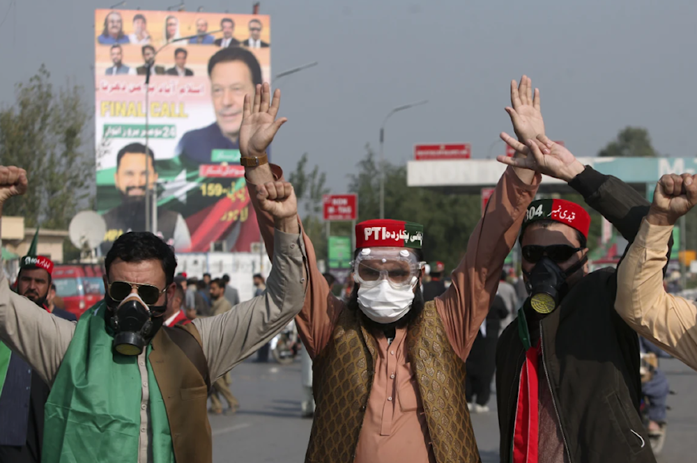 Pakistan opposition leader given 10 years for Imran Khan protests