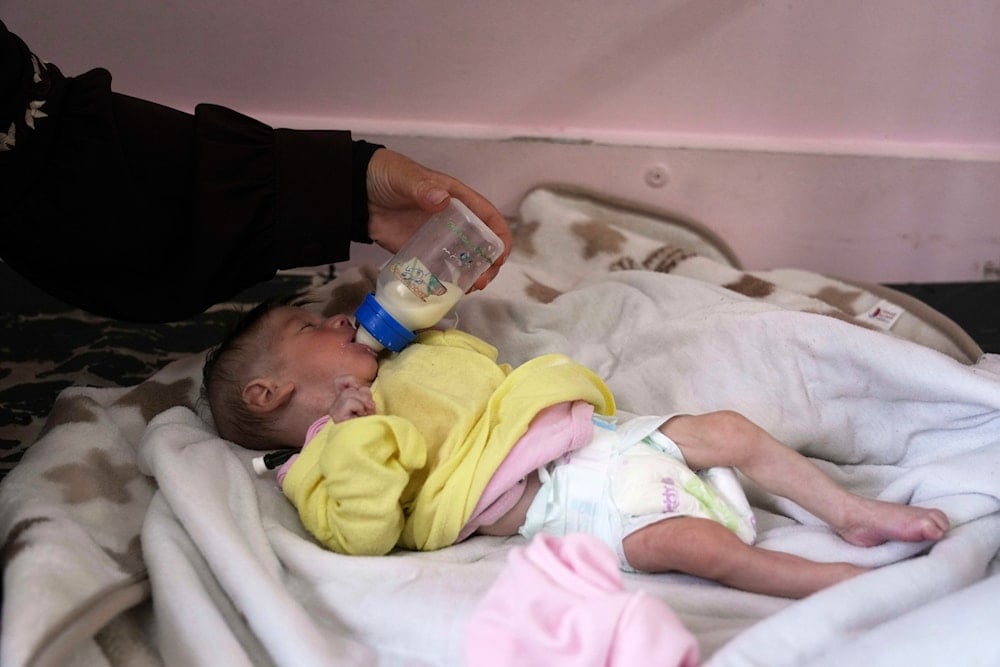 ‘Skin and bones’: Gaza’s infants starve under Israeli siege