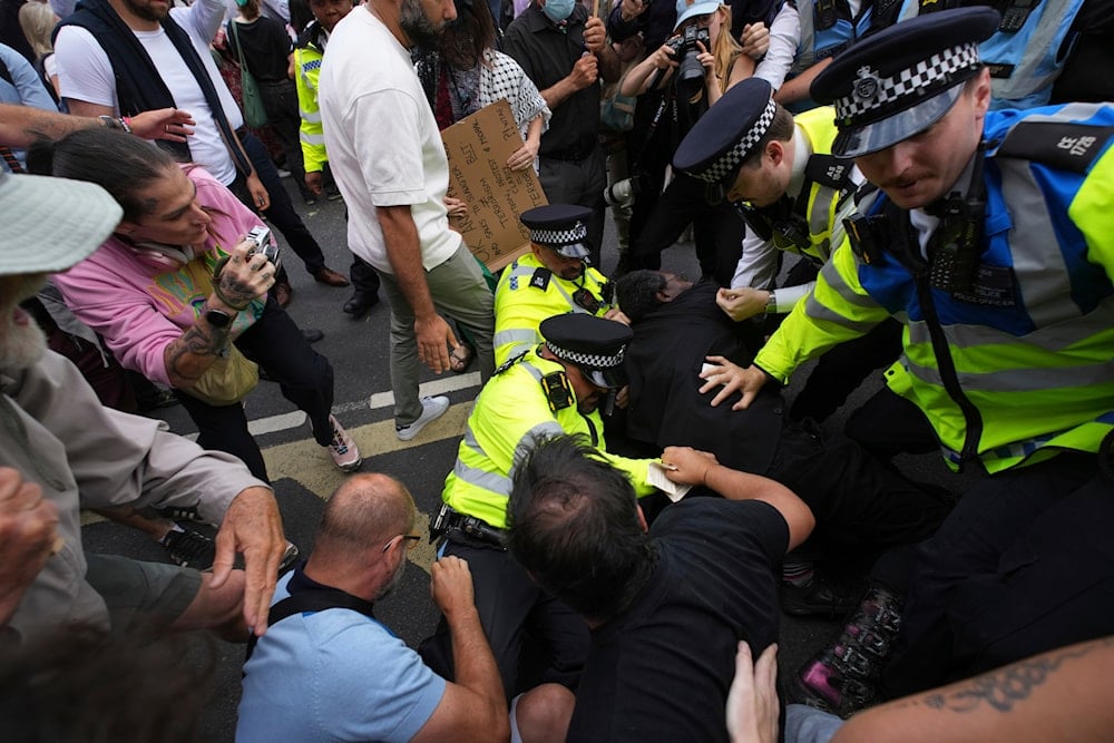 Crackdown in London: 29 arrested over Palestine Action signs