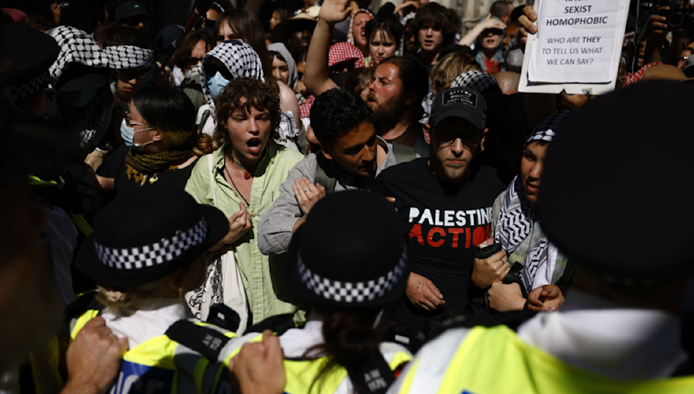 Amnesty slams UK for using laws to silence pro-Palestine protests