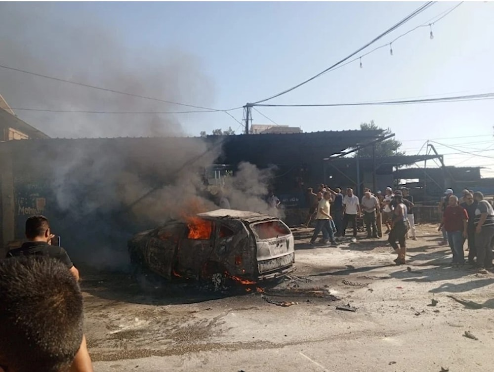 2 martyrs in Israeli attack on vehicle in northern Lebanon