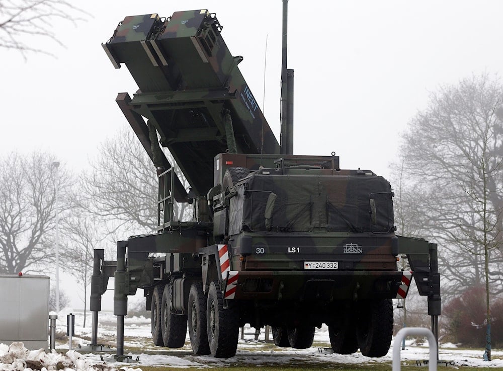 A Patriot antimissile system is shown during a press presentation of the German forces, Bundeswehr, in Warbelow, northern Germany, on December 18, 2012. (AP Photo/Michael Sohn)
