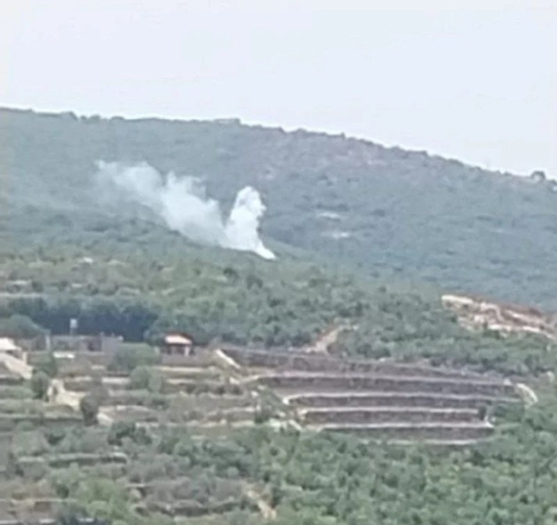 'Israel' mounts violations, targets S. Lebanon with artillery, drones