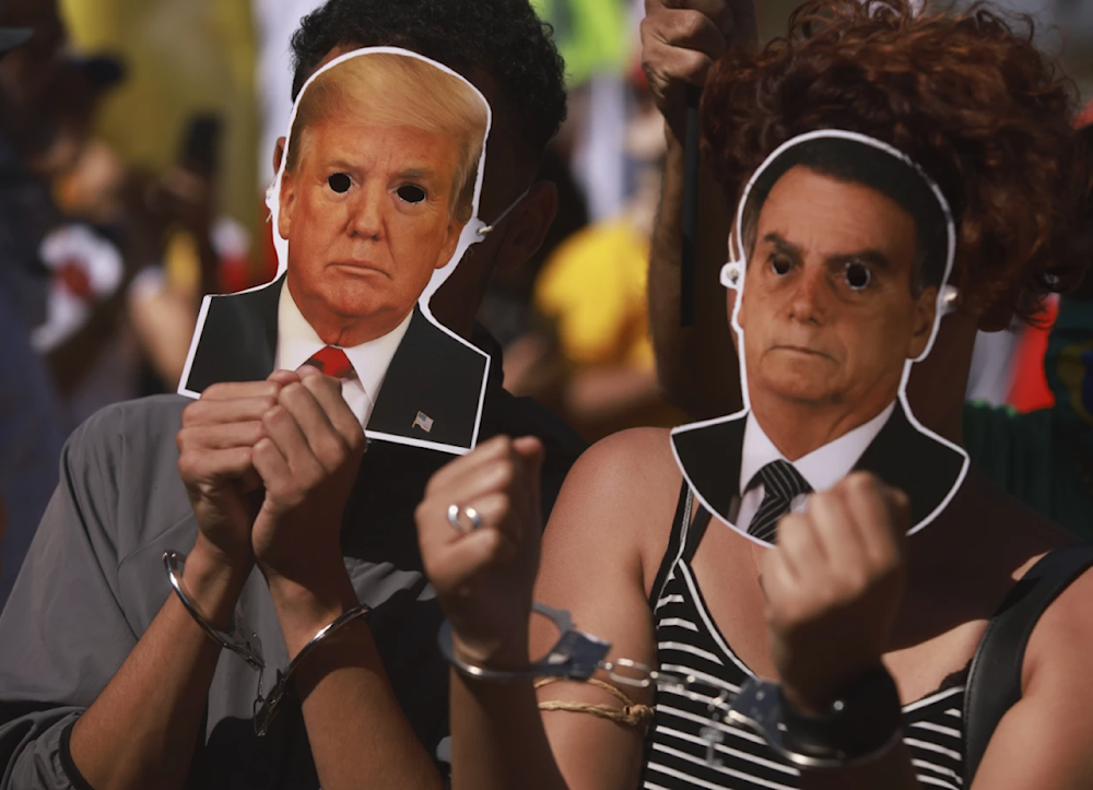 US planning new sanctions on Brazil, son of Bolsonaro says