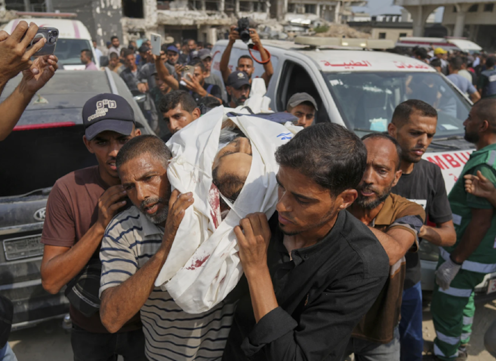 Elders group warn of Gaza genocide, urge sanctions on Israeli leaders