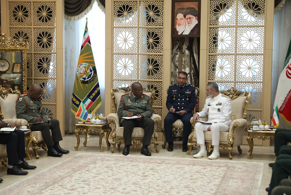 Iran, South Africa strengthen military cooperation in new partnership