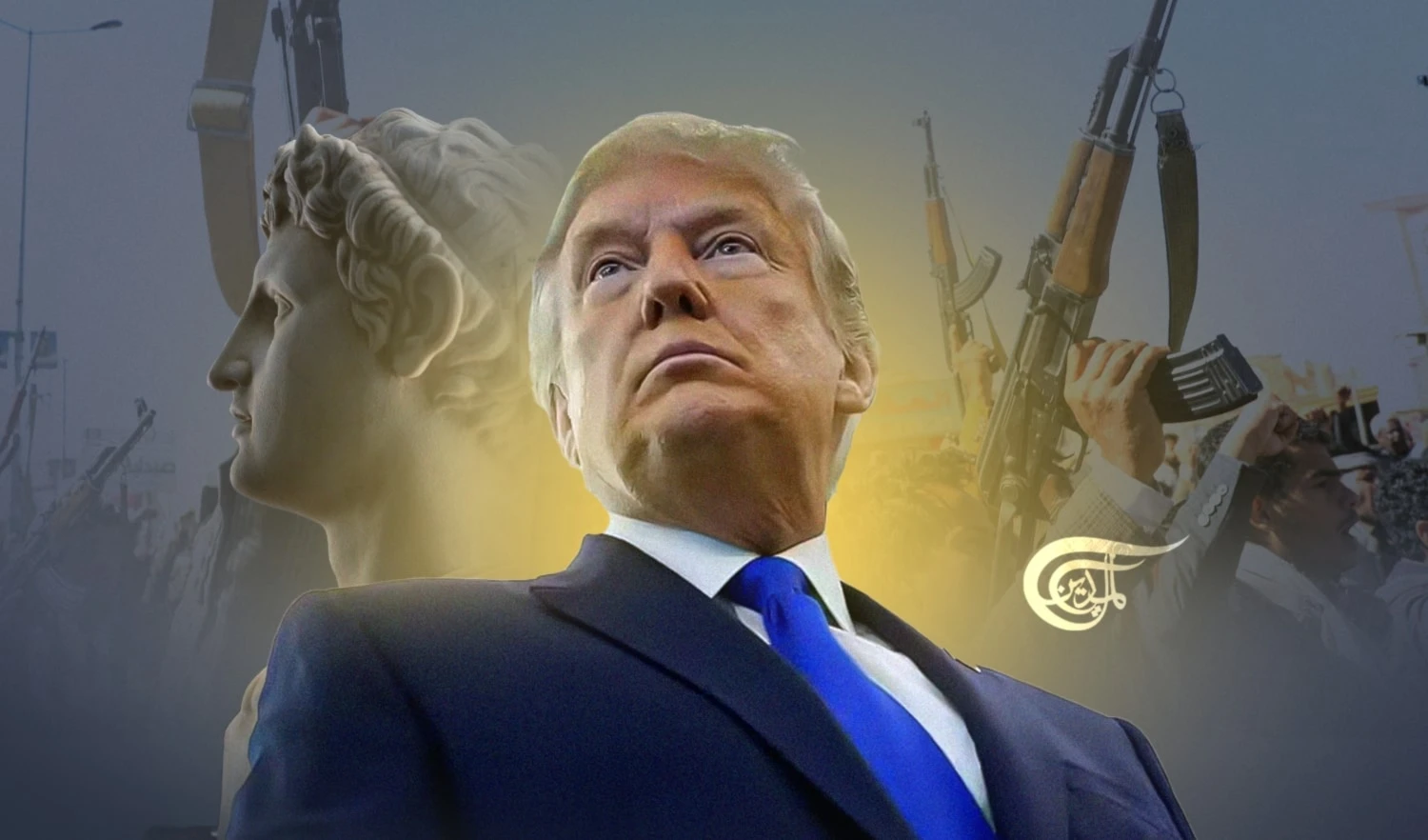 How can we not recall the modern example of malignant political narcissism in the person of Donald Trump? (Al Mayadeen English; Illustrated by Mahdi Rtail) How can we not recall the modern example of malignant political narcissism in the person of Donald Trump? (Al Mayadeen English; Illustrated by Mahdi Rtail)
