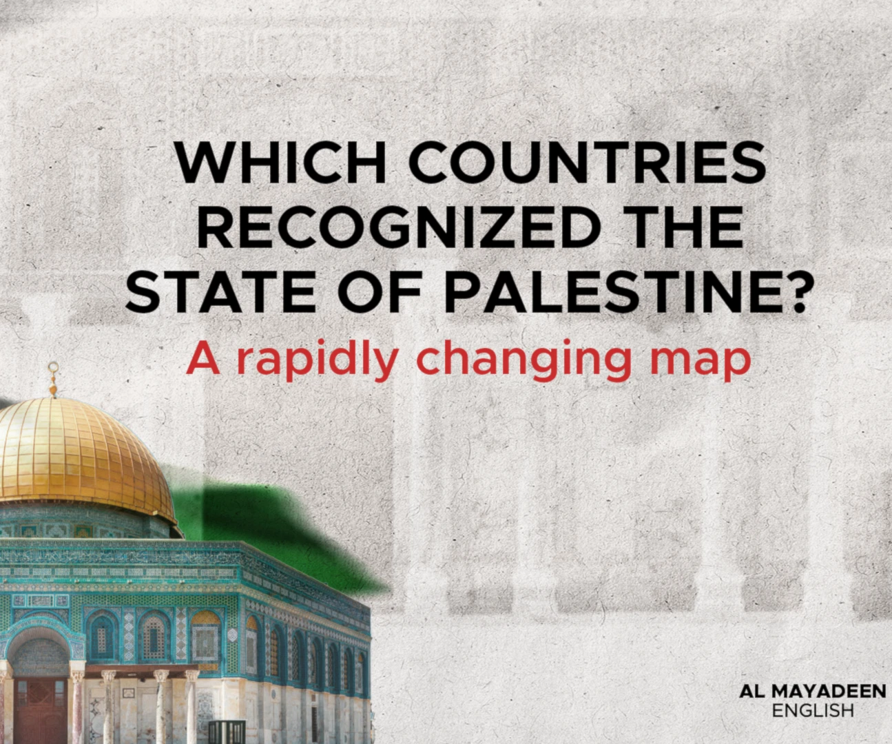 Which countries recognized the State of Palestine? A rapidly changing map