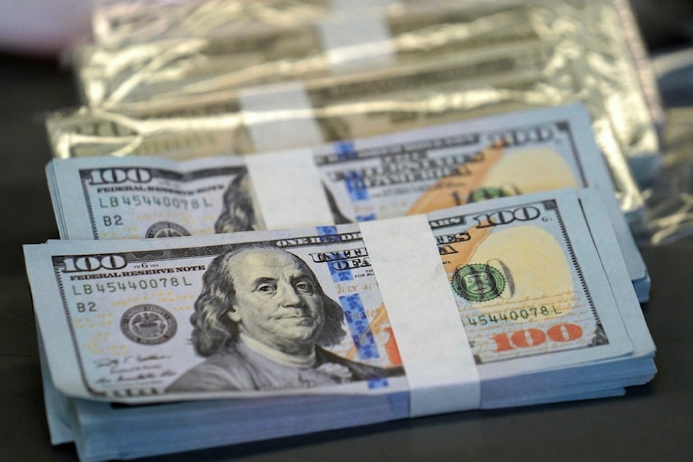 Counterfeit American currency is displayed at the U.S. Customs and Border Protection overseas mail inspection facility at Chicago's O'Hare International Airport Feb. 23, 2024, in Chicago. (AP)