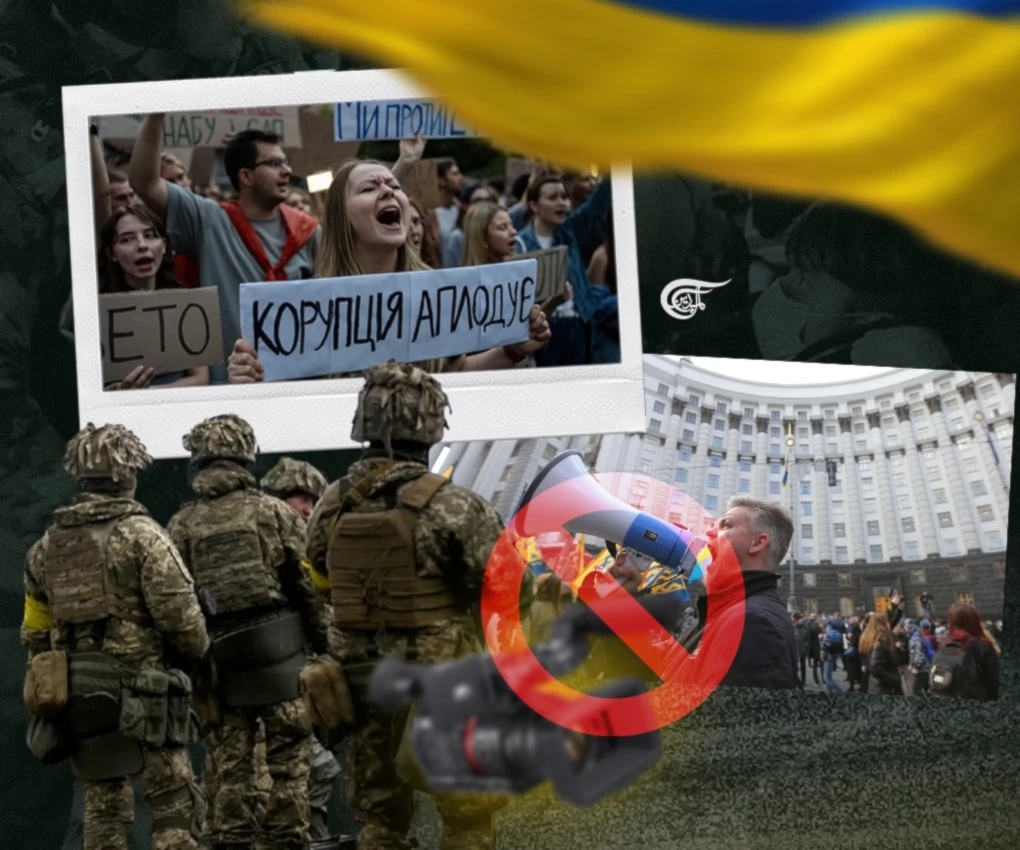 Western media silence on anti-conscription, anti-war protests in Ukraine
