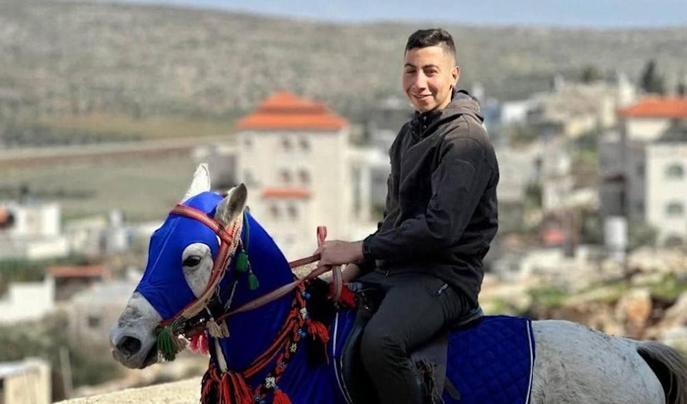 Hamdan Abu Alya, the 18-year-old killed by Israeli Occupation Forces in the town of Mughayyir, West Bank, Occupied Palestine, August 16, 2025 (social media)