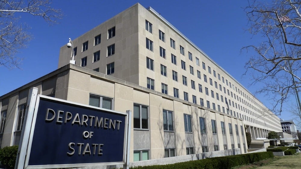 The Harry S. Truman Building, headquarters for the State Department, is seen in Washington, March 9, 2009. (AP Photo/J. Scott Applewhite)