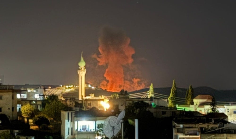 Israeli airstrike on South Lebanon, Aug. 20, 2025 (Social media)