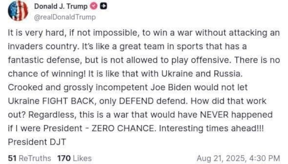 Trump blames Biden for Ukraine war, pushes for new diplomatic track