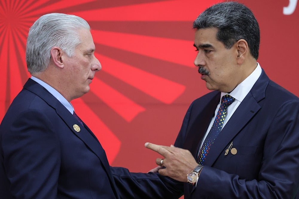 Diaz-Canel, Maduro condemn US military buildup as threat to Venezuela