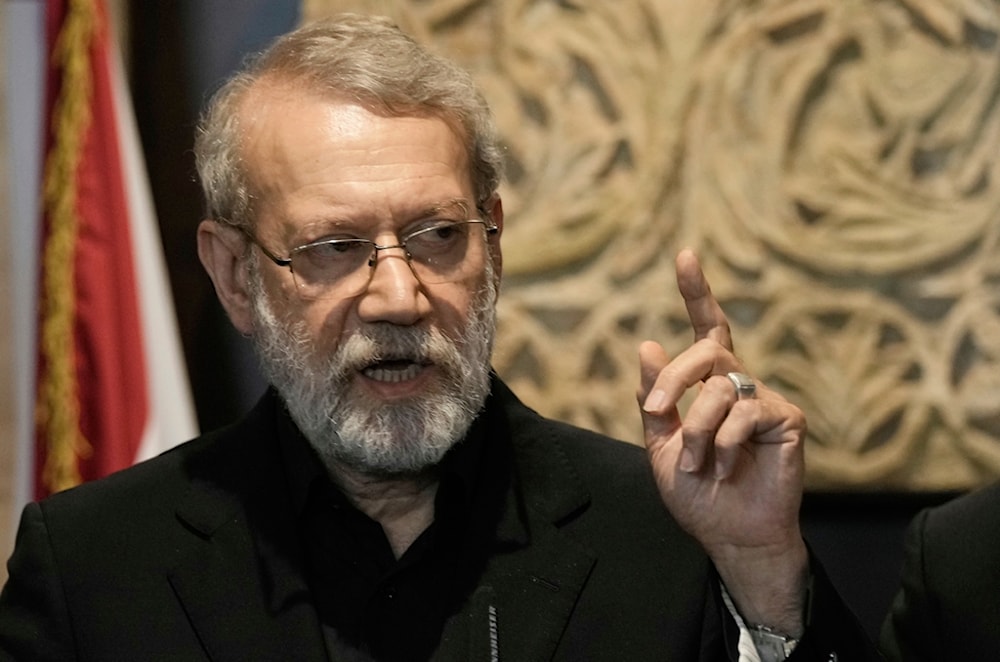 Larijani says if they want war, so be it; Iran will not surrender.
