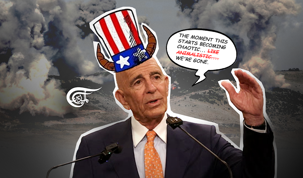 Tom Barrack's imperial tantrum in Beirut: When entitlement speaks (Photo by Mahdi Rtail)