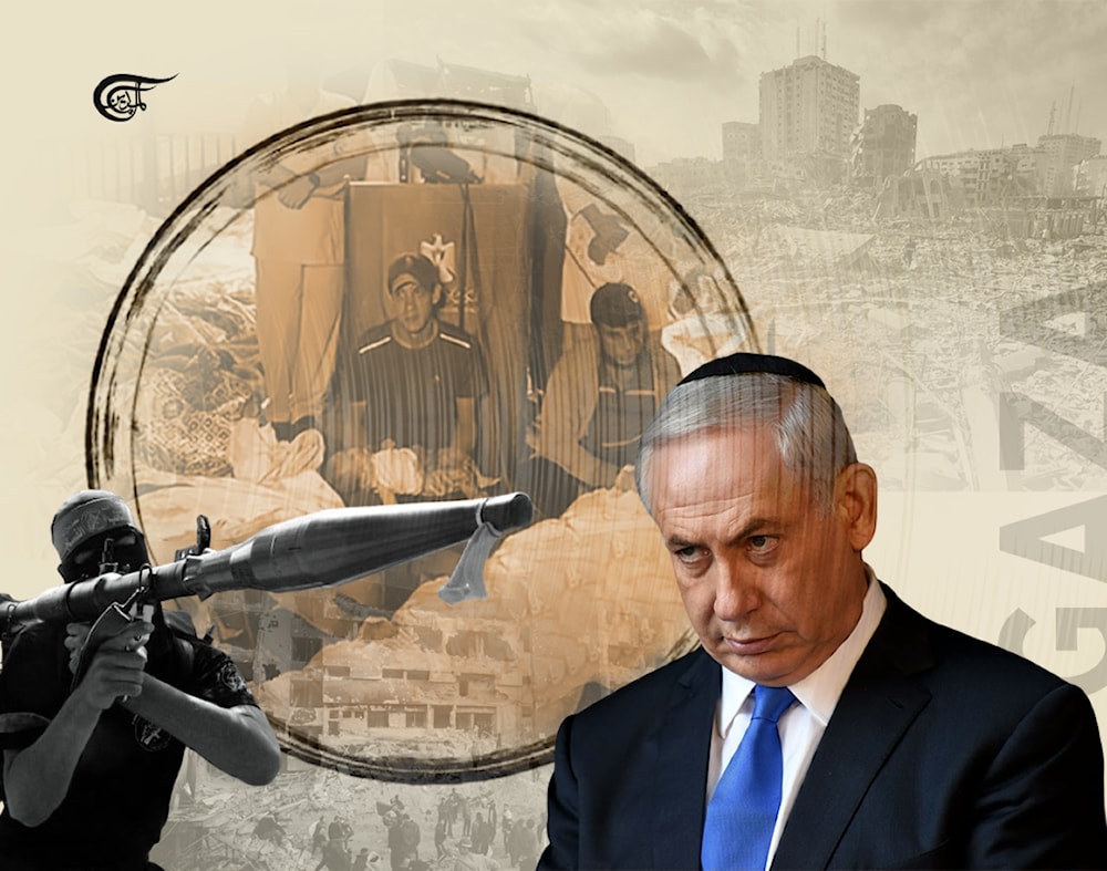 Although it does seem likely they will launch some kind of operation in northern Gaza, one which will accelerate its mass murder of civilians, but will fail to achieve its stated objectives. (Al Mayadeen English; Illustrated by Batoul Chamas)