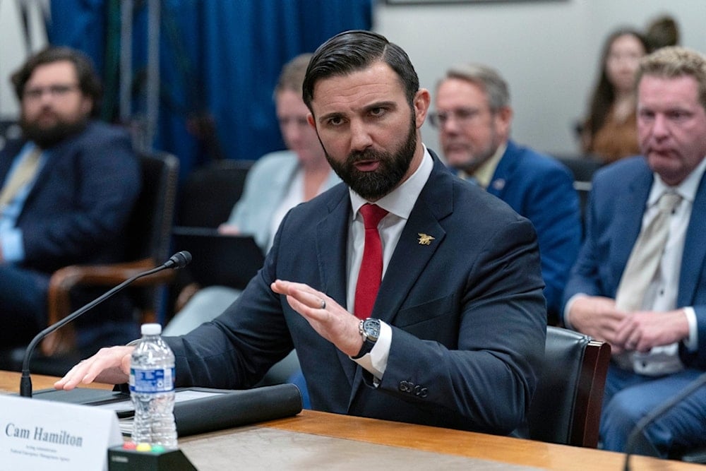 Cam Hamilton, acting administrator of the Federal Emergency Management Agency, testifies before the House Committee on Appropriations Subcommittee on Homeland Security oversight hearing of FEMA on Capitol Hill, Wednesday, May 7, 2025 (AP)