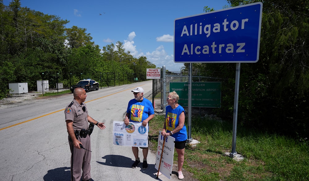 Detainees allege beatings, teargas at Florida’s 'Alligator Alcatraz'
