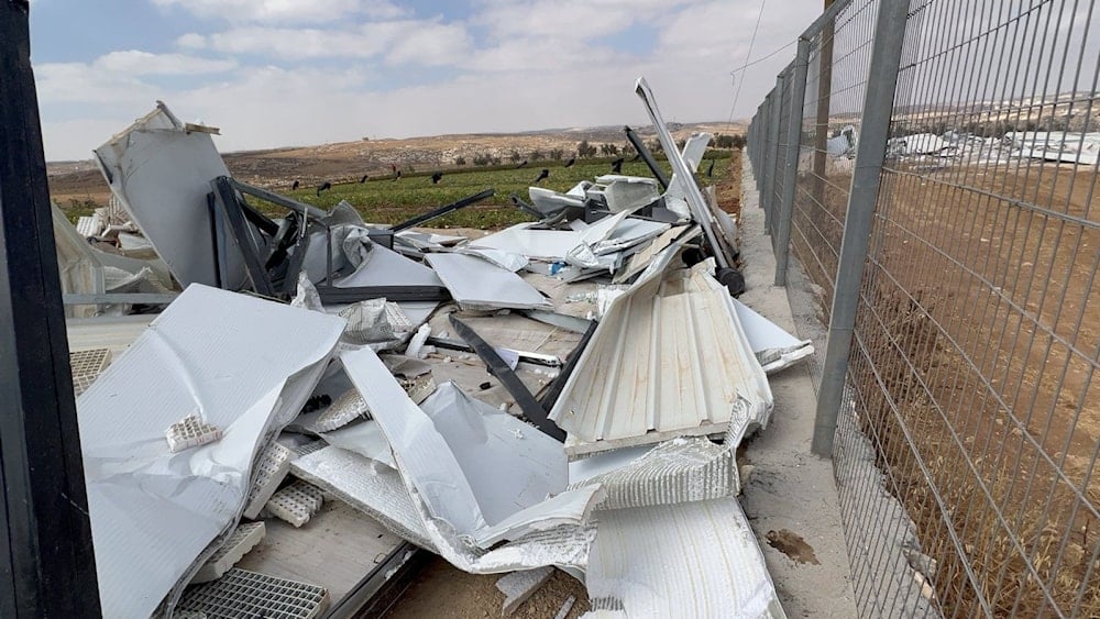 IOF demolish Palestinian seed bank facility in al-Khalil