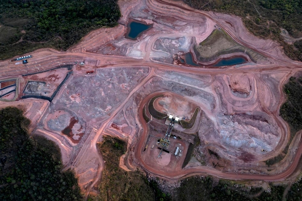 A mine operated by Serra Verde Mining in Minacu, Goias state, Brazil, Monday, July 28, 2025 (AP)