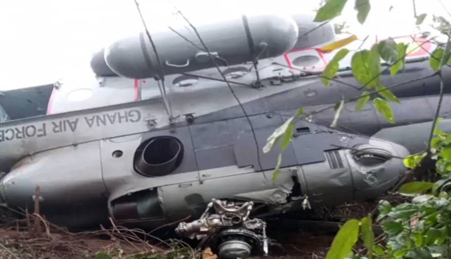 Ghanian defense, environment ministers killed in helicopter crash