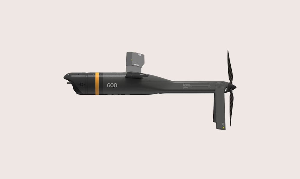 The Altius 600-M multimission loitering munition, as displayed by its manufacturer Anduril (anduril.com)