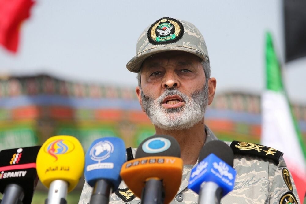 Chief of Staff of the Iranian Armed Forces Major General Abdolrahim Mousavi is pictured here in an undated photo (Iranian media)