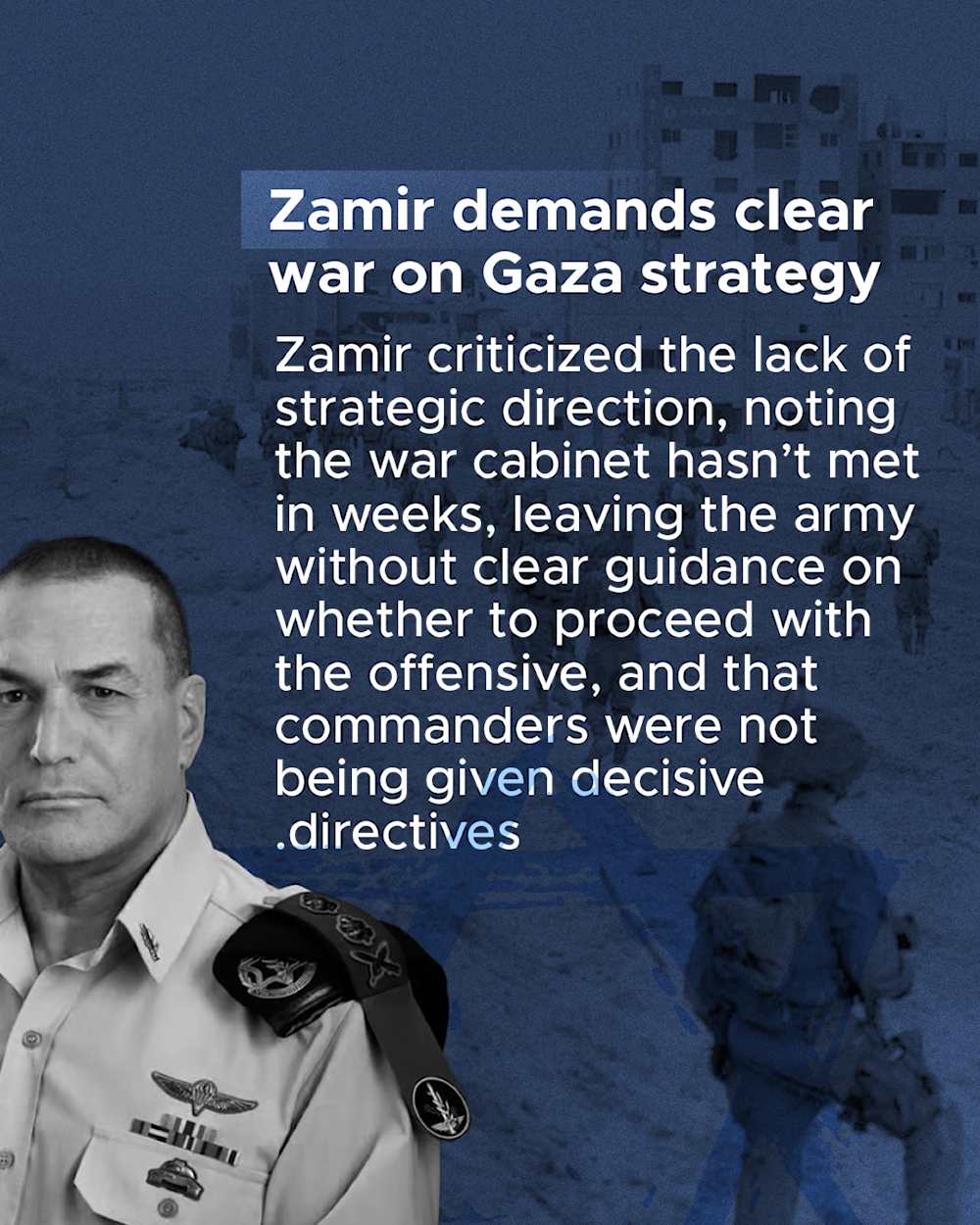 Chaos erupted at Israeli war cabinet over Gaza occupation plans as Zamir issues warning: CNN