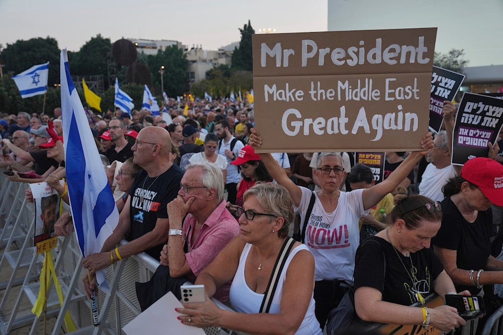 600 Israeli security officials urge Trump to end Gaza war