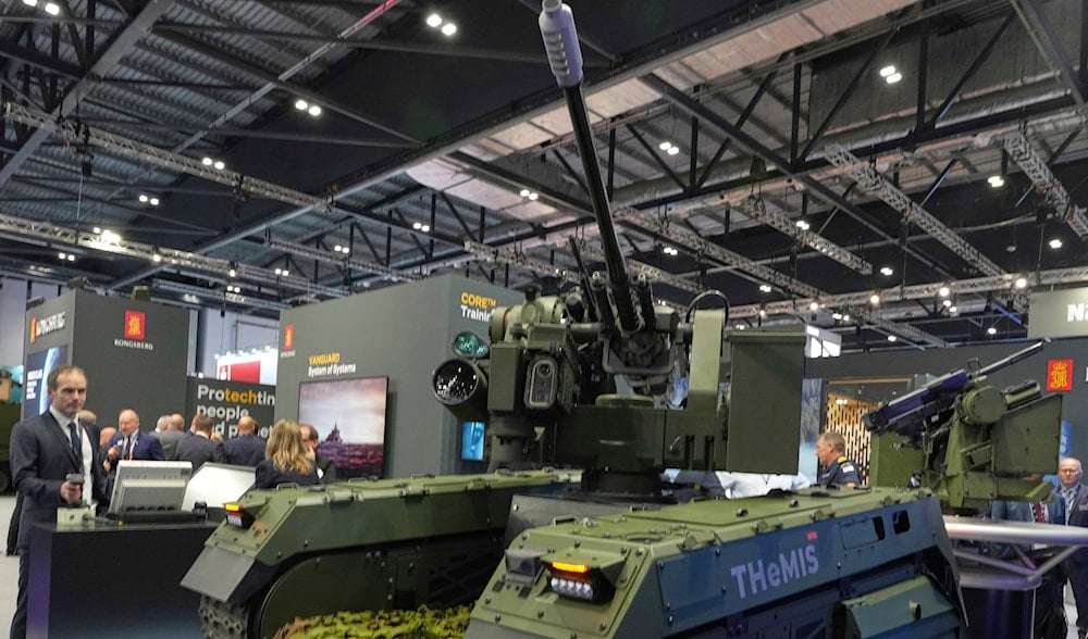 Thousands in London protest Israeli arms fair, Herzog visit