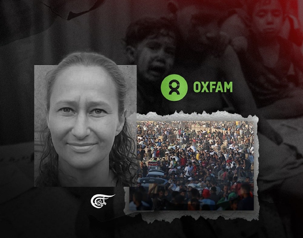 For now, Oxfam has one urgent plea: “Open the gates. Let us feed the hungry.” (Al Mayadeen English; Illustrated by Zeinab el-Hajj)