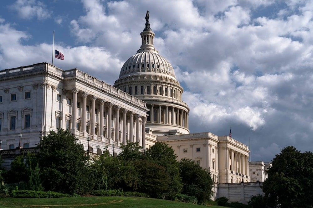 The west front of the Capitol is seen in Washington, Thursday, Sept. 11, 2025, where the flags have been lowered to half-staff after the assassination of conservative activist Charlie Kirk. (AP)