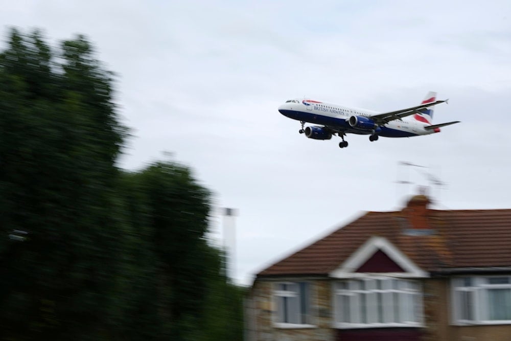 Planes land at Heathrow Airport, London, Friday, Aug. 1, 2025 (AP)