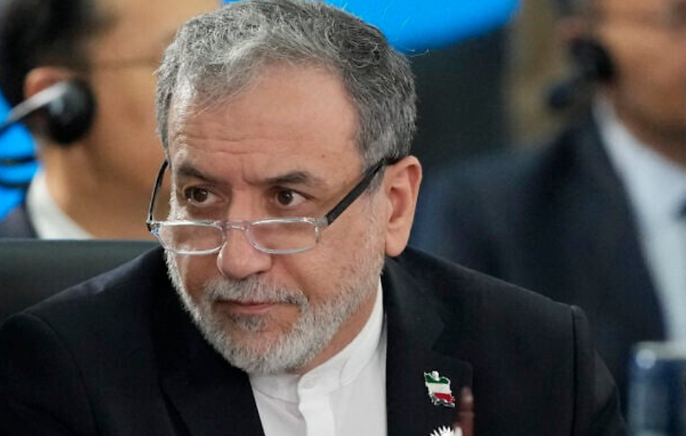 Iran's Foreign Minister Abbas Araghchi attends the 17th annual BRICS summit in Rio de Janeiro, Brazil, on July 7, 2025. (AP)