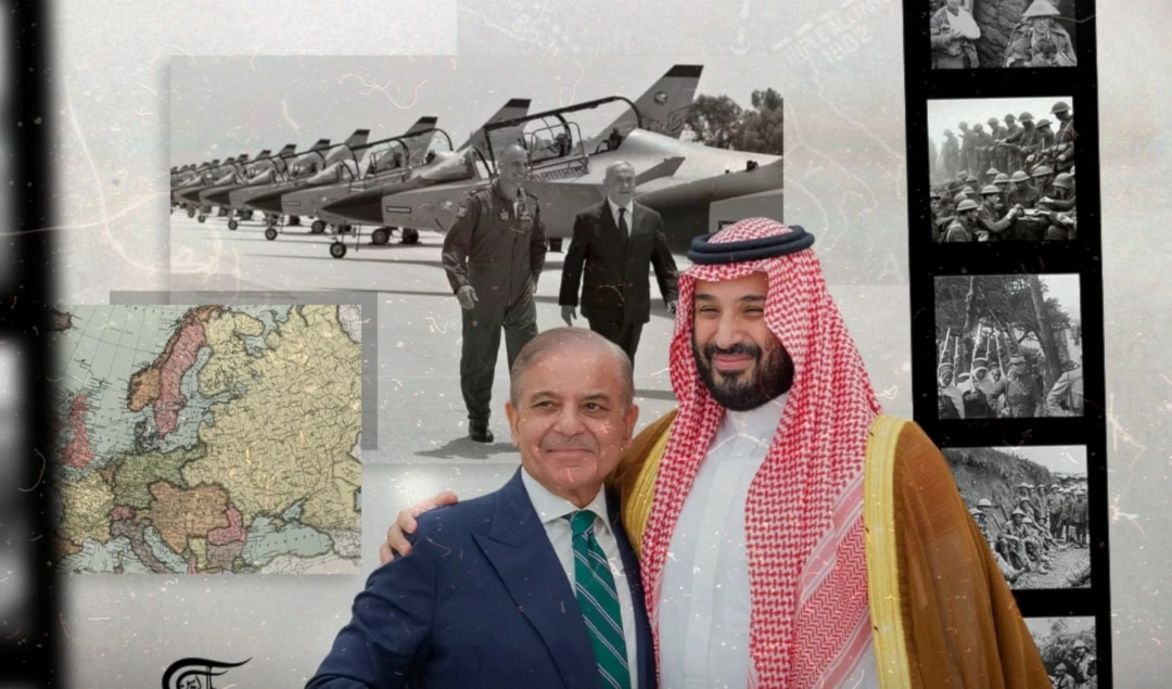 The most sobering thought is that everyone involved can see the historical parallels, but no one is stopping the menace known as “Israel,” which is dragging the world towards disaster. (Al Mayadeen English; Illustrated by Batoul Chamas) The most sobering thought is that everyone involved can see the historical parallels, but no one is stopping the menace known as “Israel,” which is dragging the world towards disaster. (Al Mayadeen English; Illustrated by Batoul Chamas)