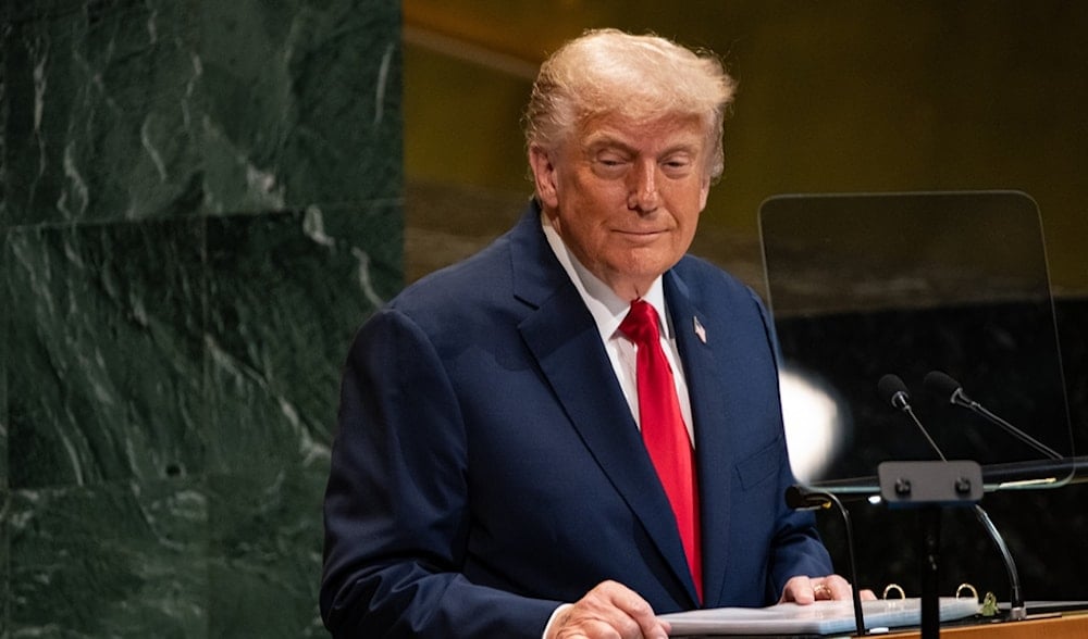 President Donald Trump addresses the 80th session of the United Nations General Assembly, Tuesday, Sept. 23, 2025, at U.N. headquarters. (AP)
