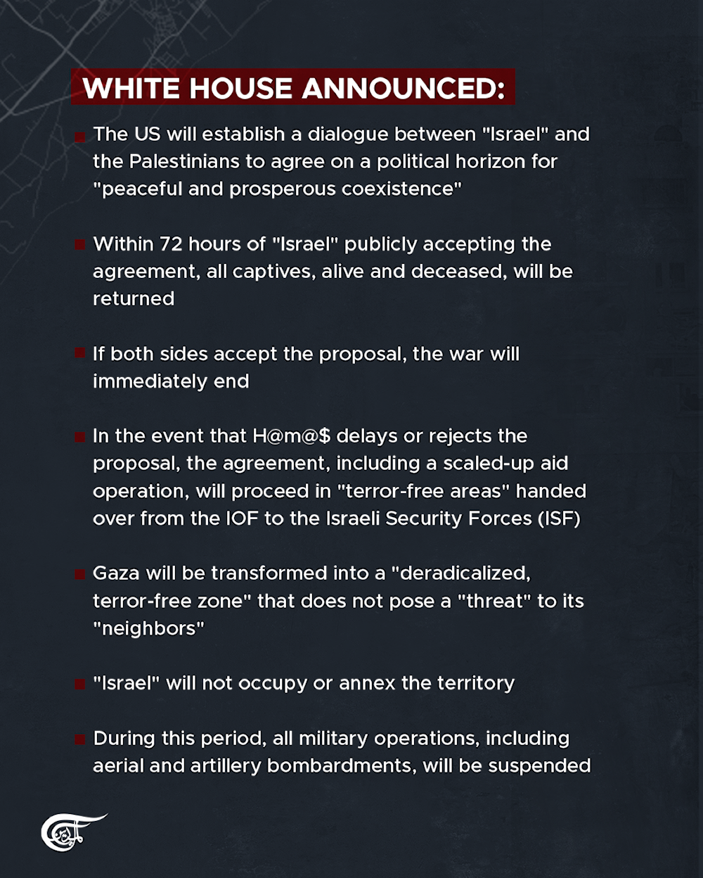 Details of Trump’s plan to end war on Gaza revealed