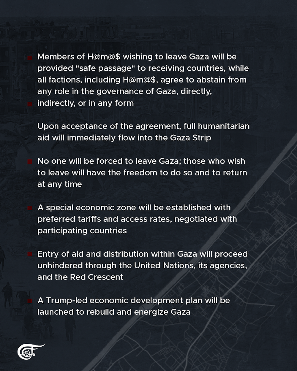 Details of Trump’s plan to end war on Gaza revealed