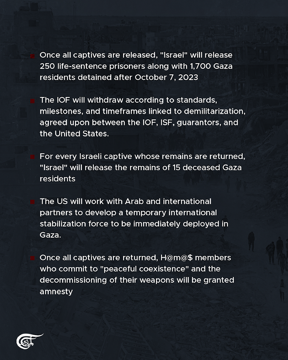 Details of Trump’s plan to end war on Gaza revealed