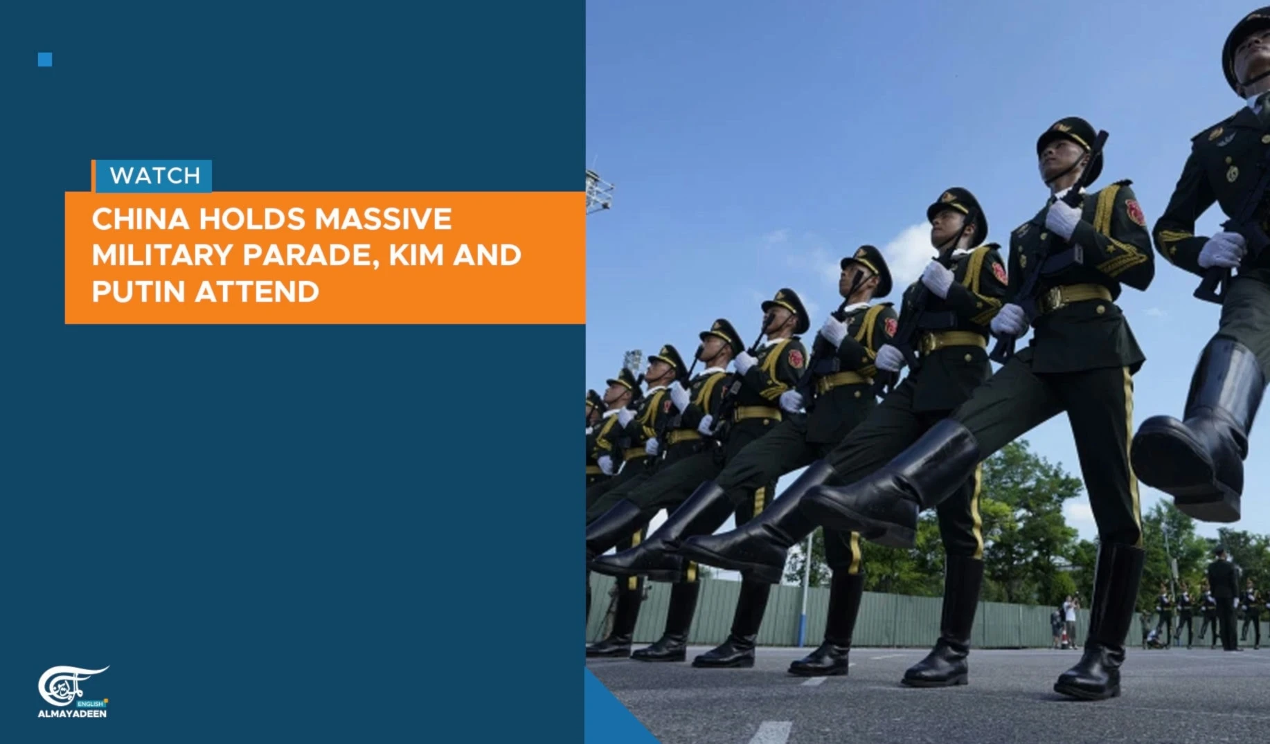 China holds massive military parade, Kim and Putin attend