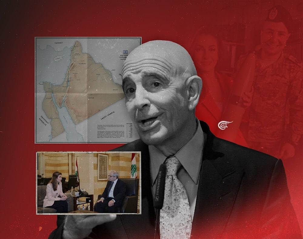 Barrack explicitly asserted that the US is supplying the Lebanese army to fight its own people, even laughing at the idea that this support is intended to confront 