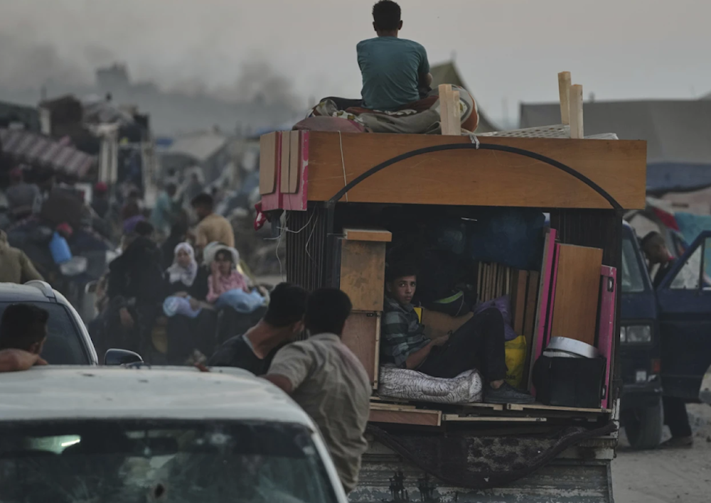 US Gaza policy enables 'Israel's' plans for displacement: Bloomberg