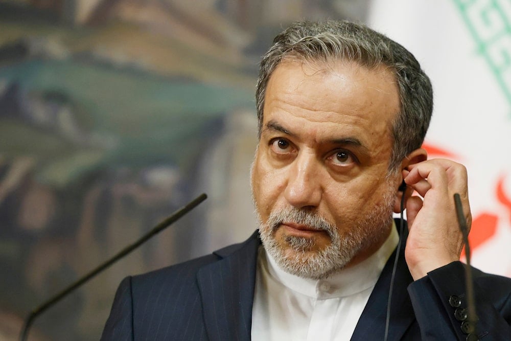 Iranian Foreign Minister Abbas Araghchi attends a news conference following his meeting with Russian Foreign Minister Sergey Lavrov in Moscow, Russia, Friday, April 18, 2025 (AP)